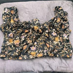 American eagle off the shoulder top